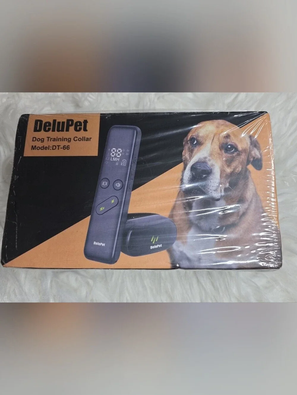 DT-66 Dog Training Collar - Black